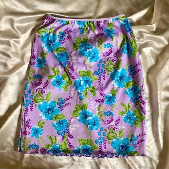 VTG 90’s Reservable Purple High Waisted Skirt - Picture 8 of 11